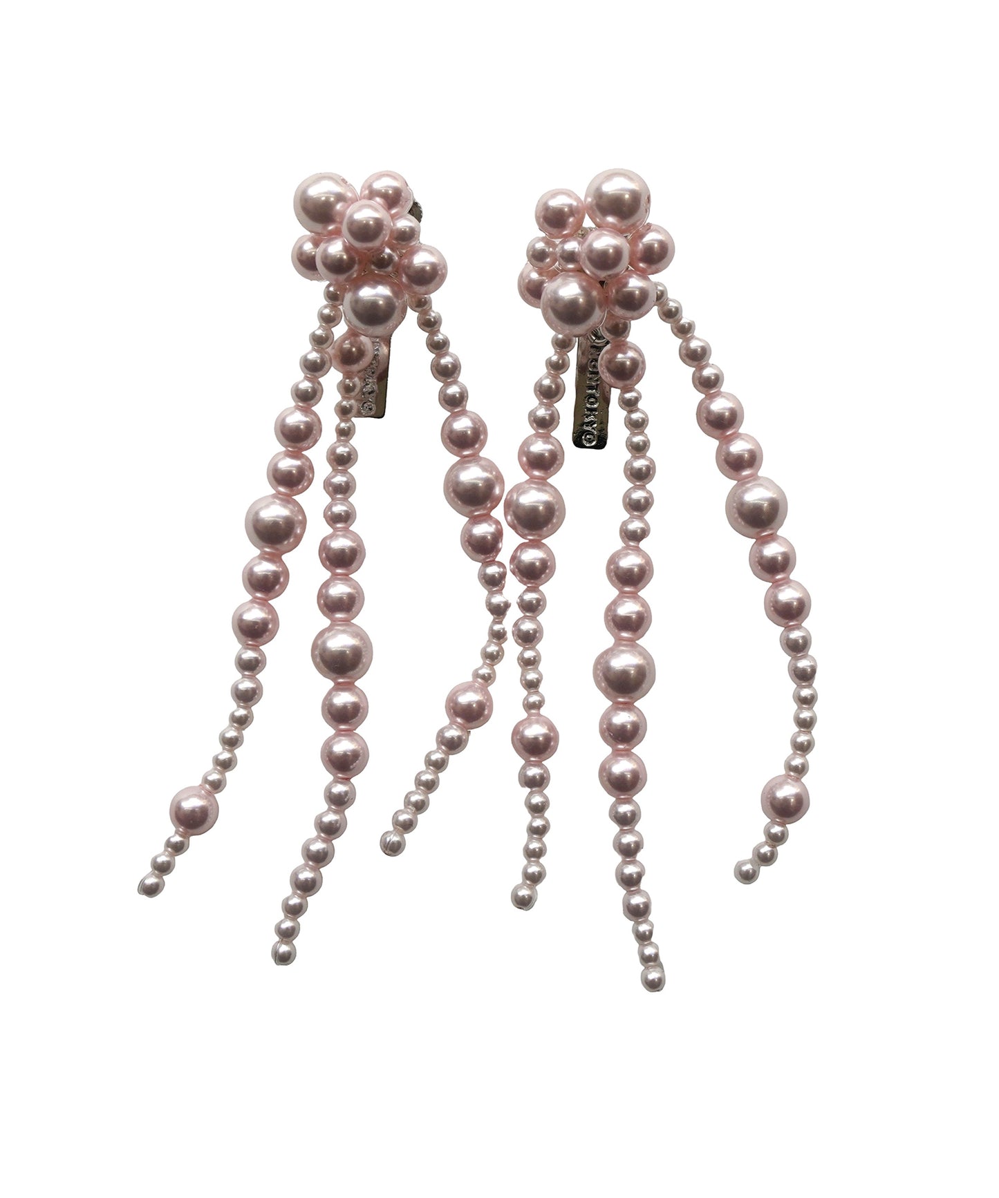 FRINGE PEARL EARRING