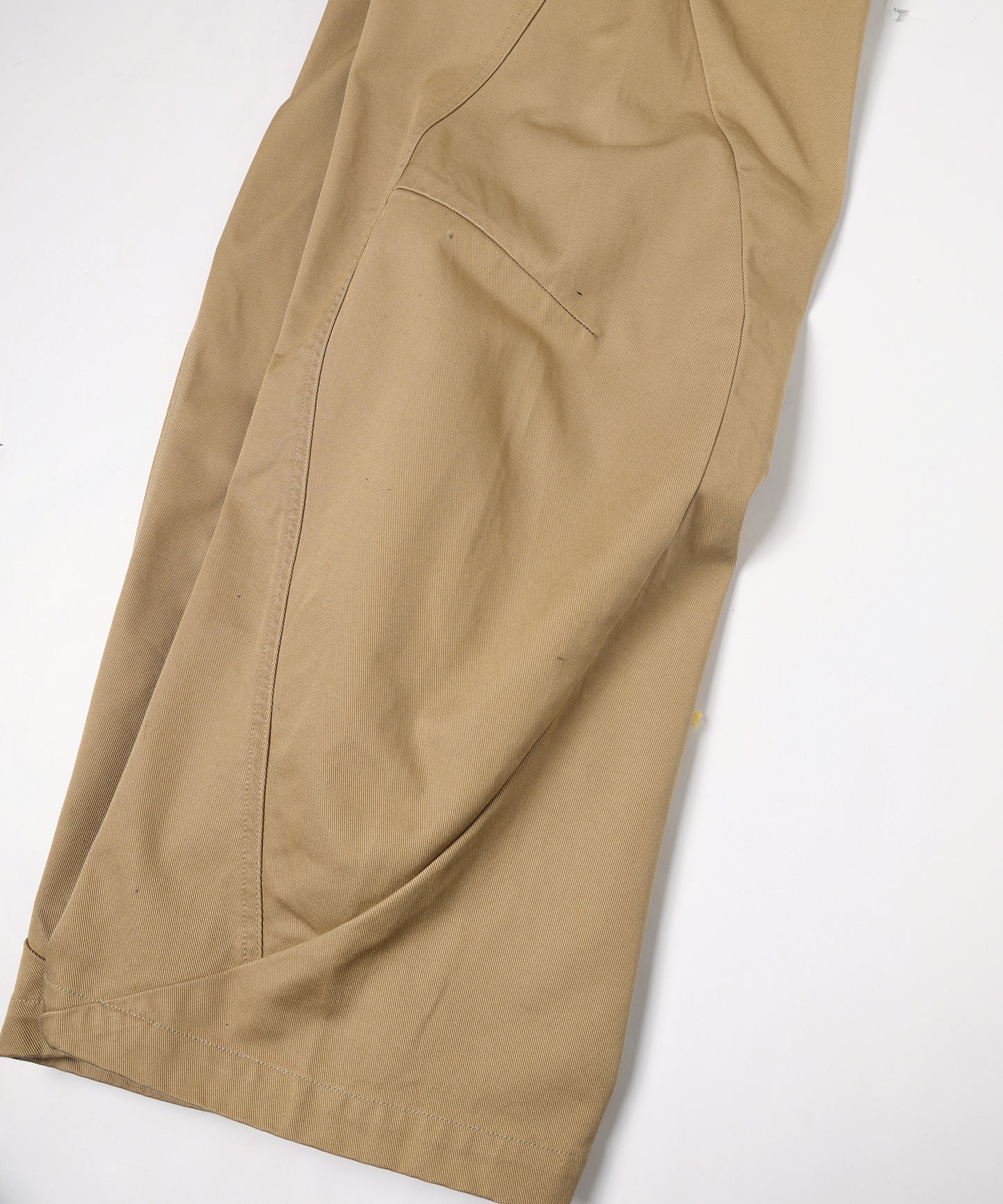 DRAPING CHINO PANTS