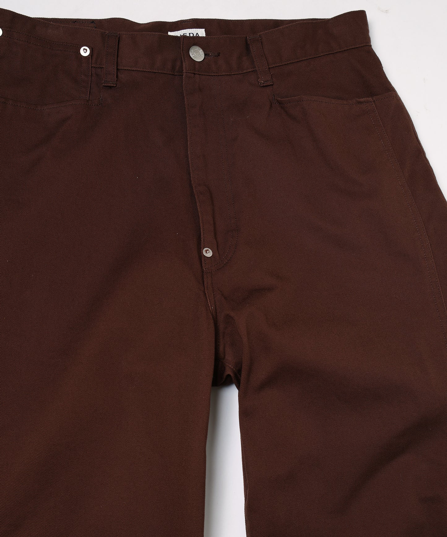DRAPING CHINO PANTS