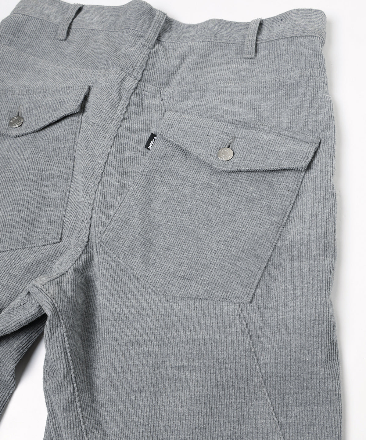 ENGINEERED DRAPING FLARE CORDUROY PANTS