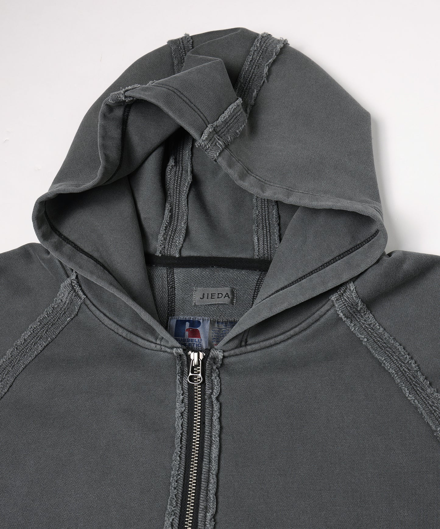 JIEDA × RUSSELL ATHLETIC ZIP HOODIE