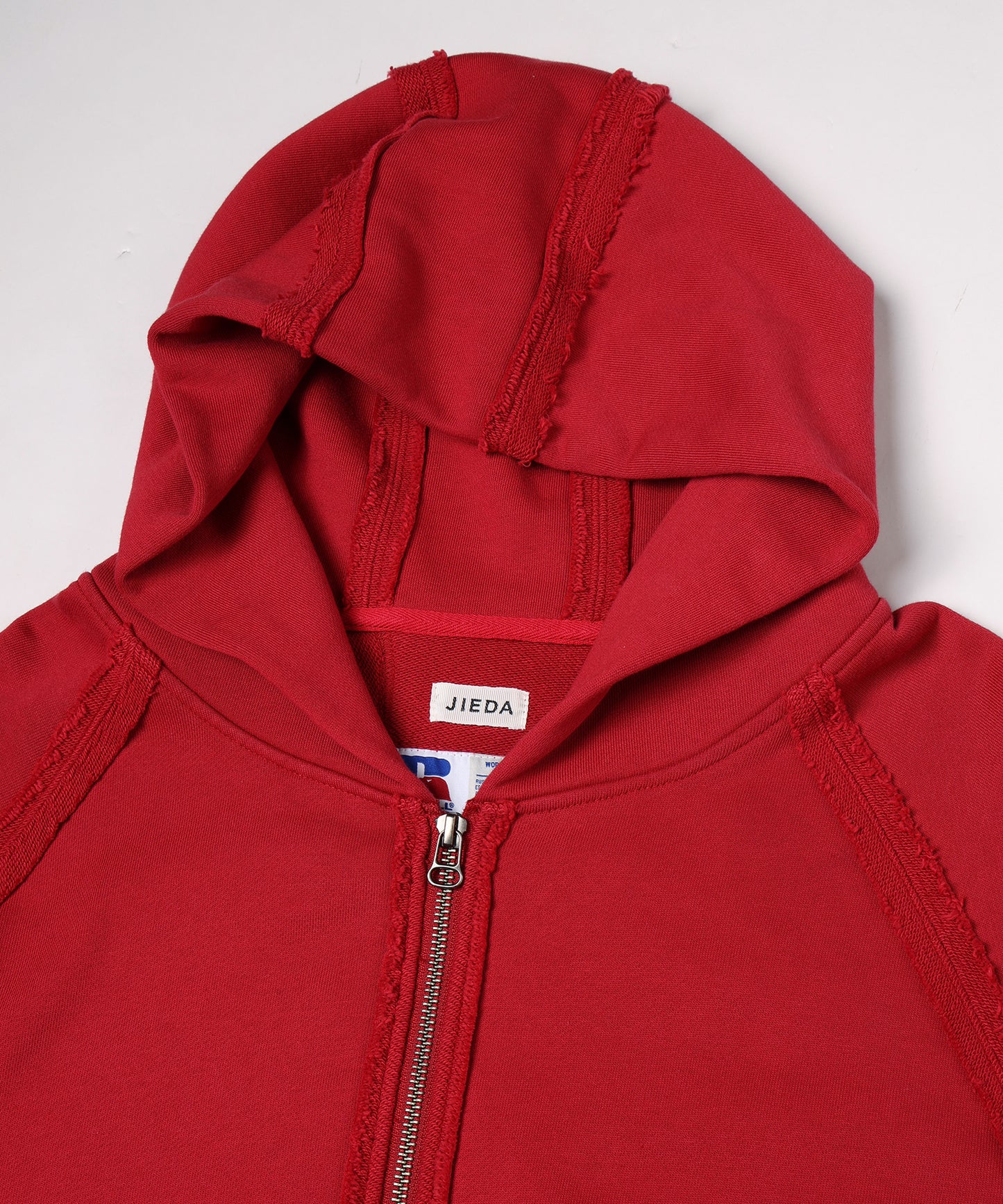 JIEDA × RUSSELL ATHLETIC ZIP HOODIE