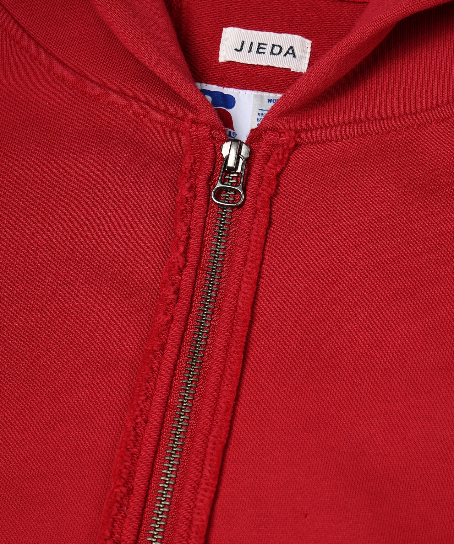 JIEDA × RUSSELL ATHLETIC ZIP HOODIE