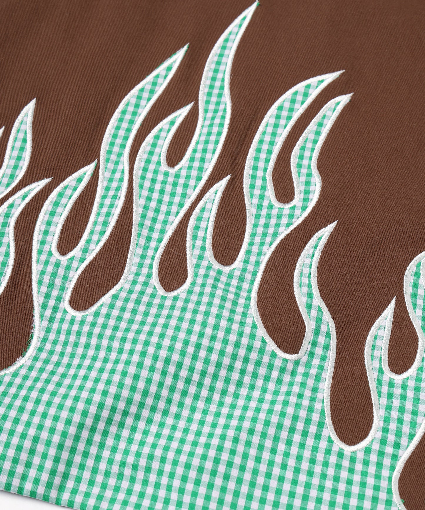 FLAME PATTERN TOTE BAG