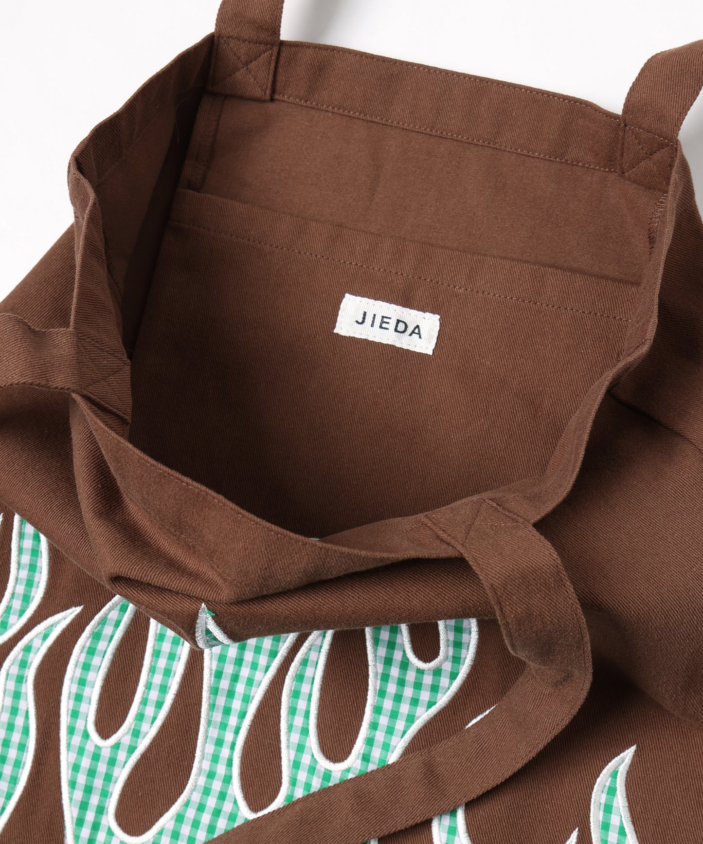 FLAME PATTERN TOTE BAG