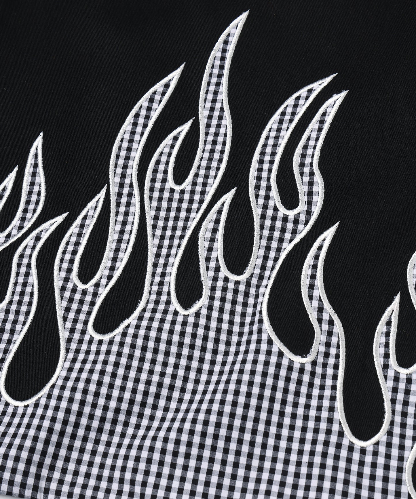FLAME PATTERN TOTE BAG