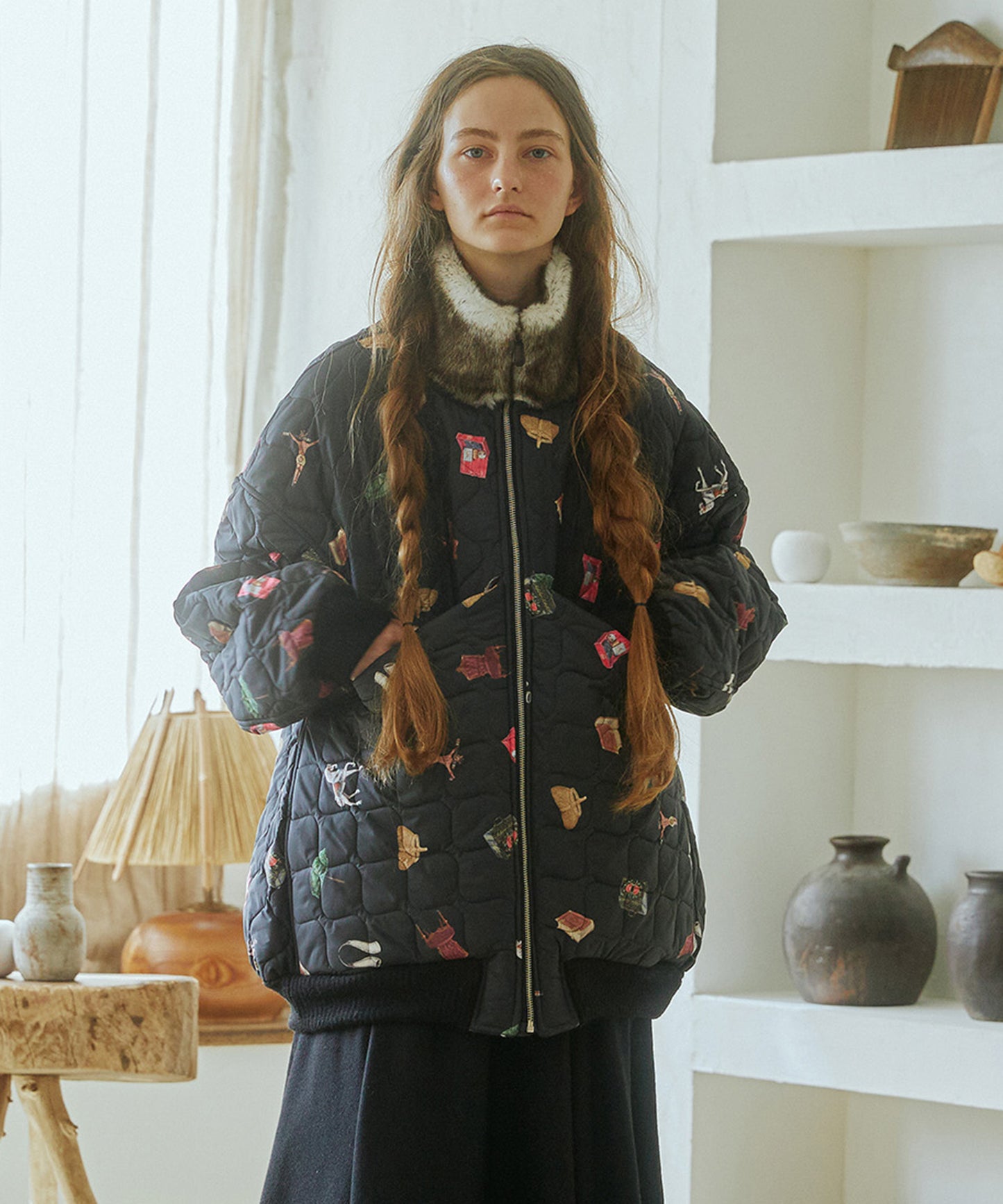 Barn Antique Quilting Blouson