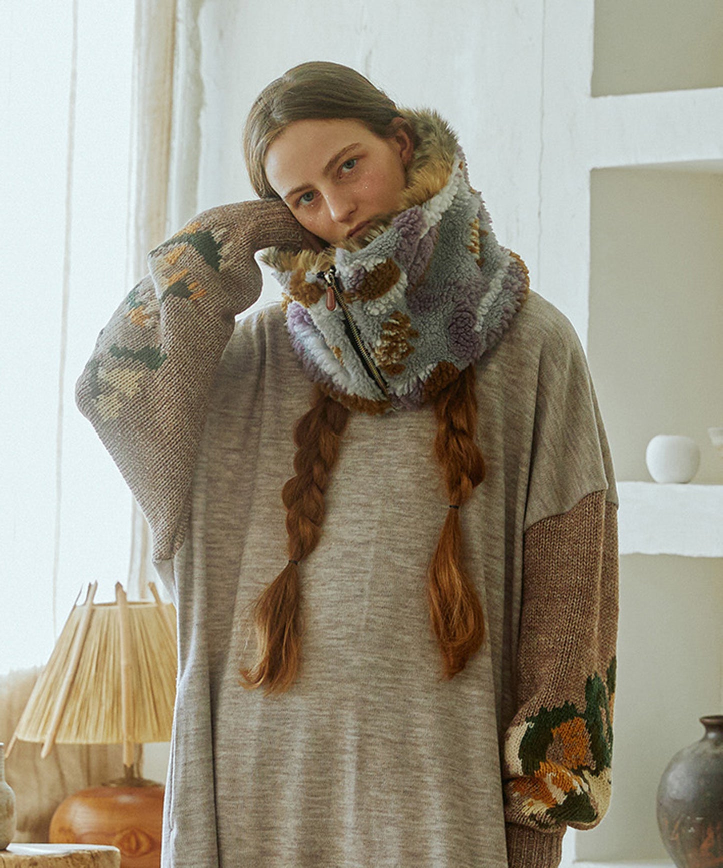 Forest Fleece JQ Neck Warmer