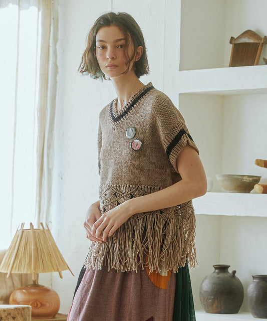 Grandma's KNit Vest