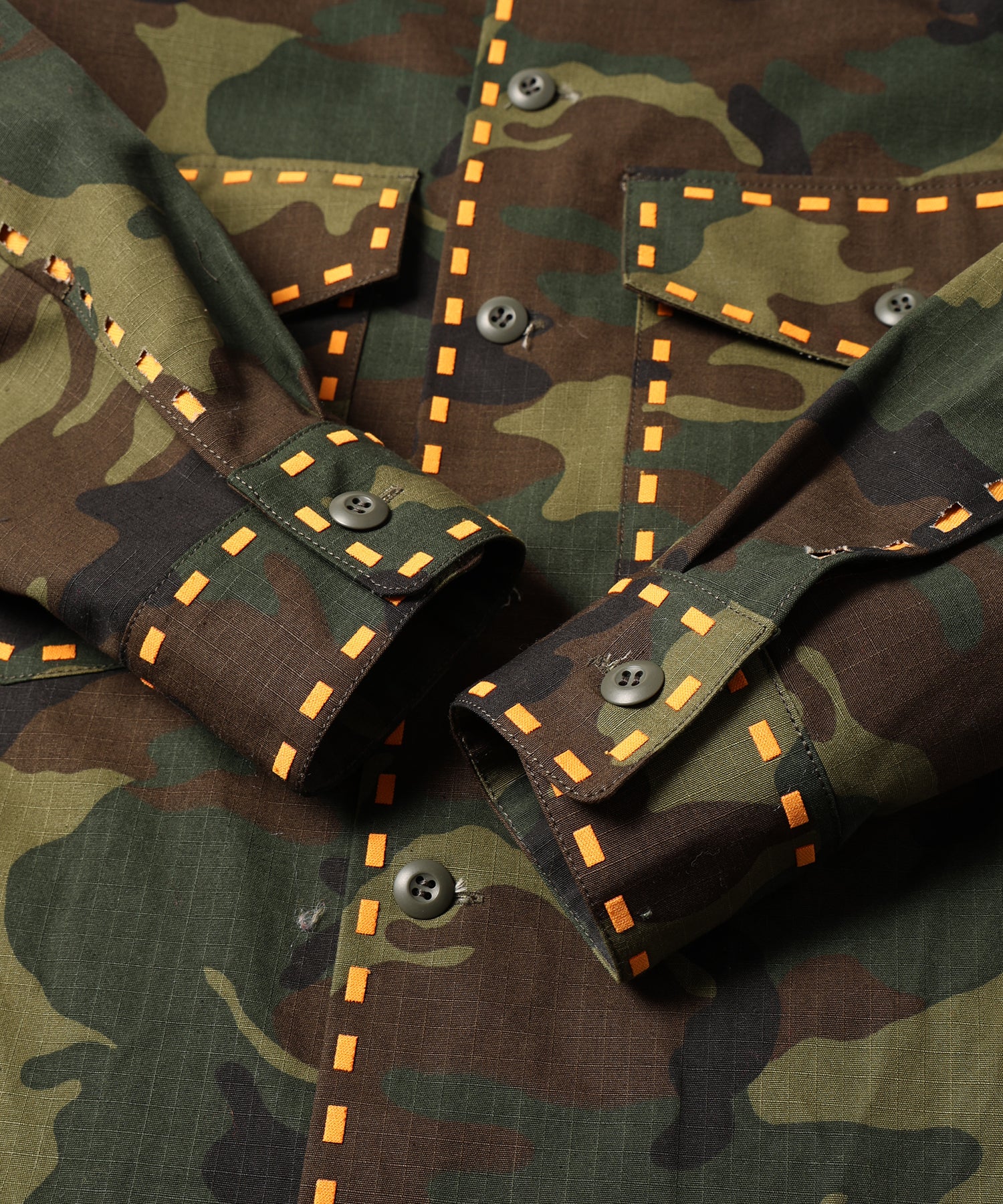 LASER STITCH CAMOUFLAGE JACKET 納期8月中旬 – ANLIO（アンリオ）