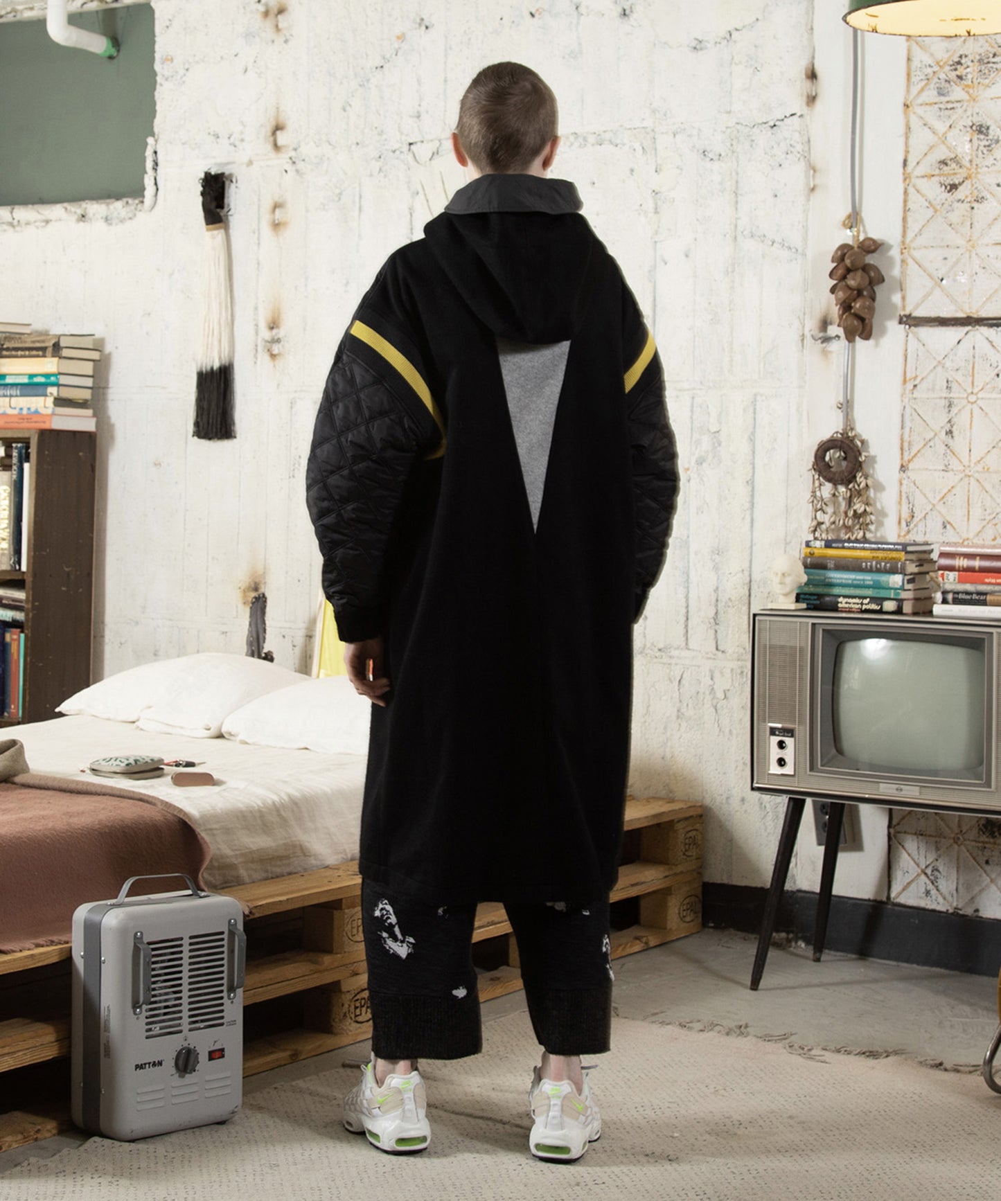 Good Behind Military Coat