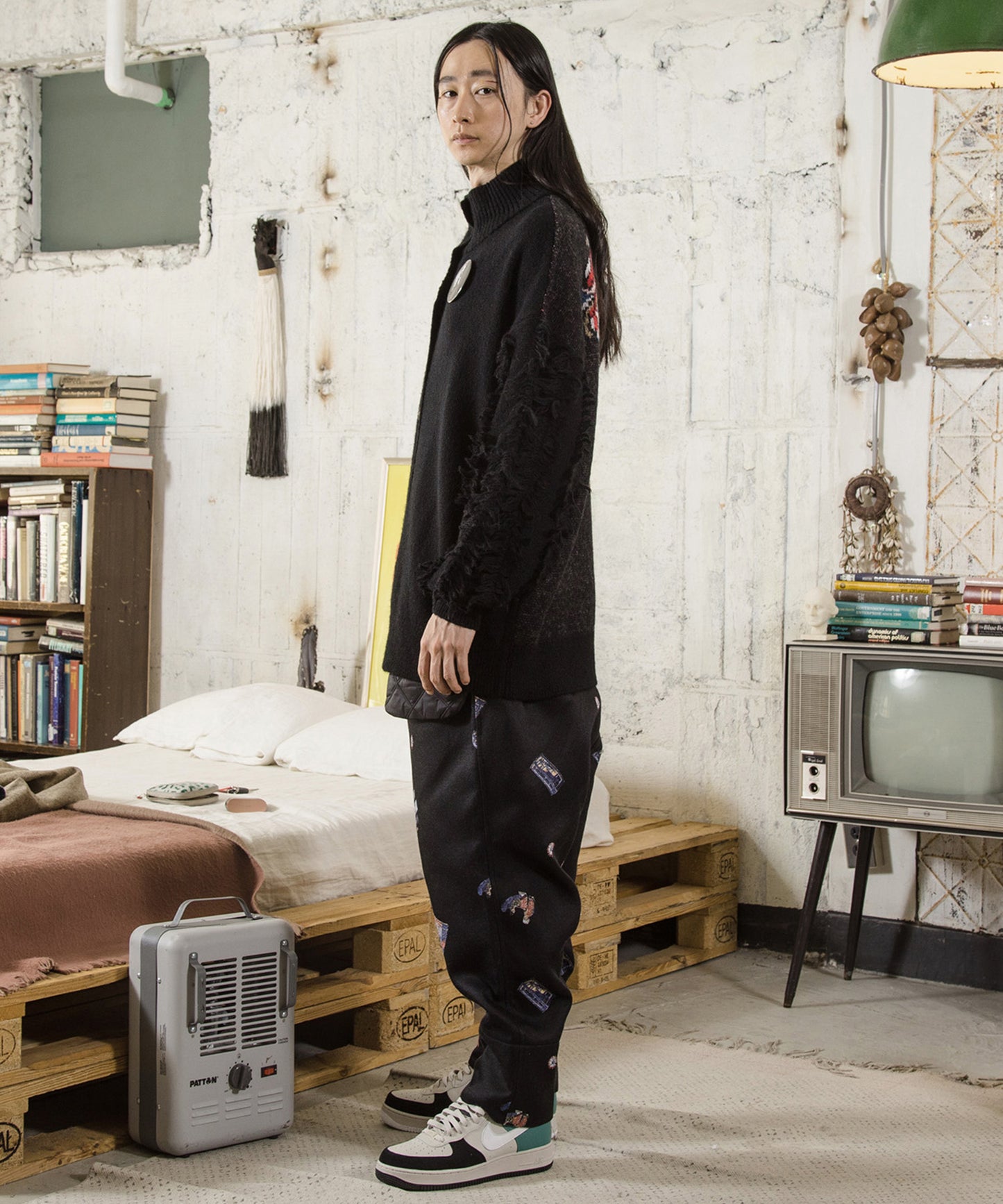Chaos Knit Blouson