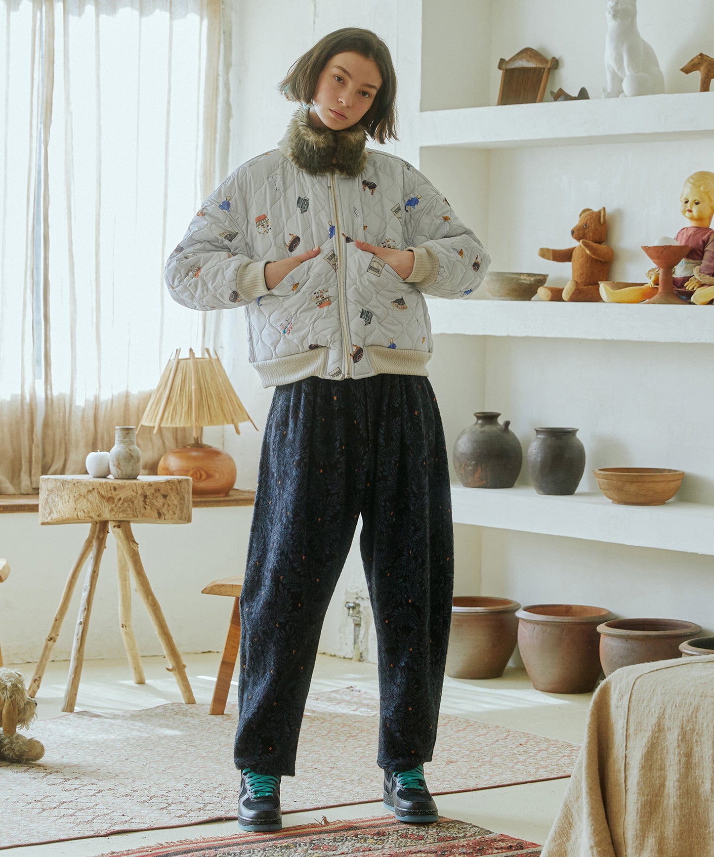 Barn Antique Quilting Blouson