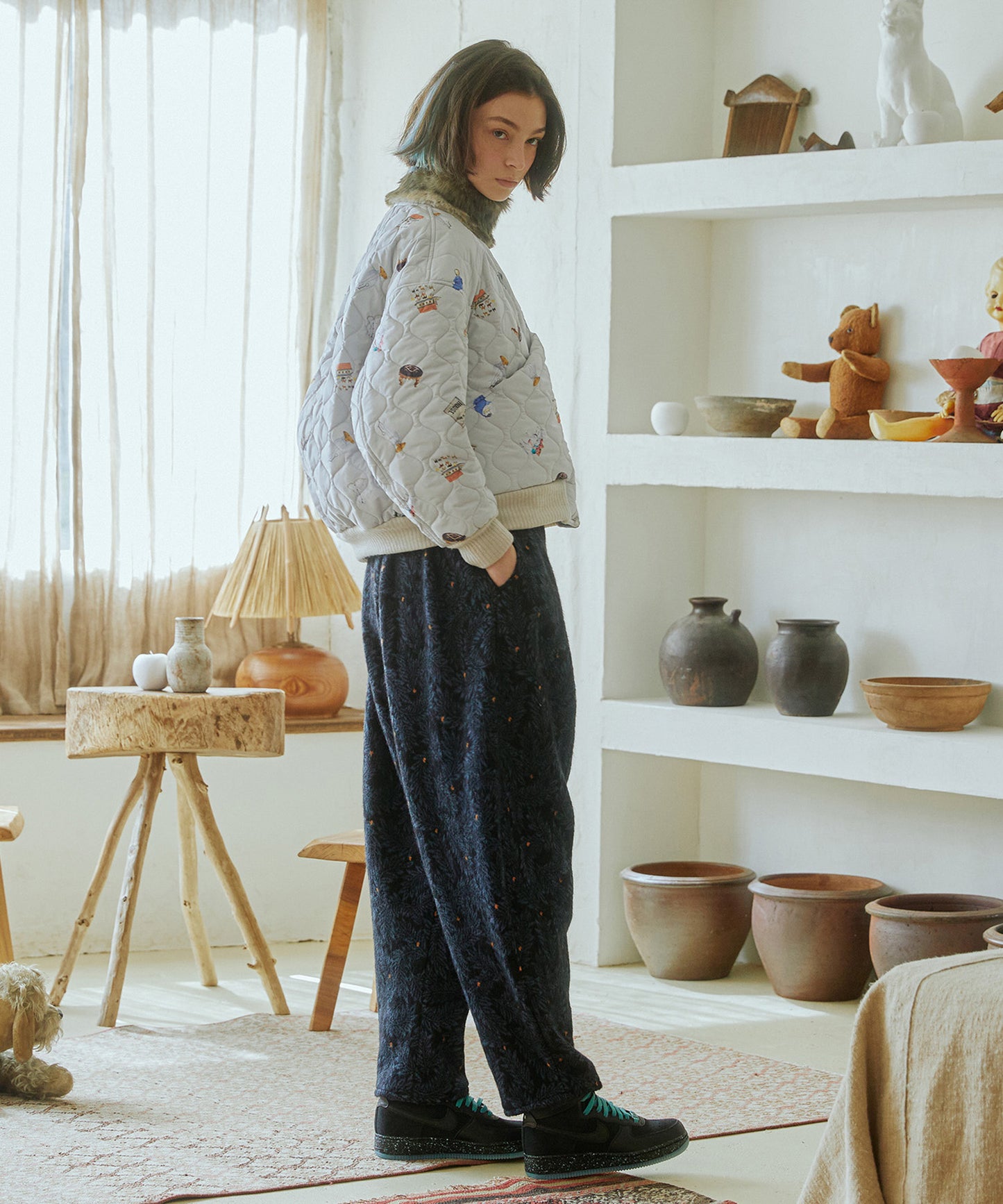 Barn Antique Quilting Blouson