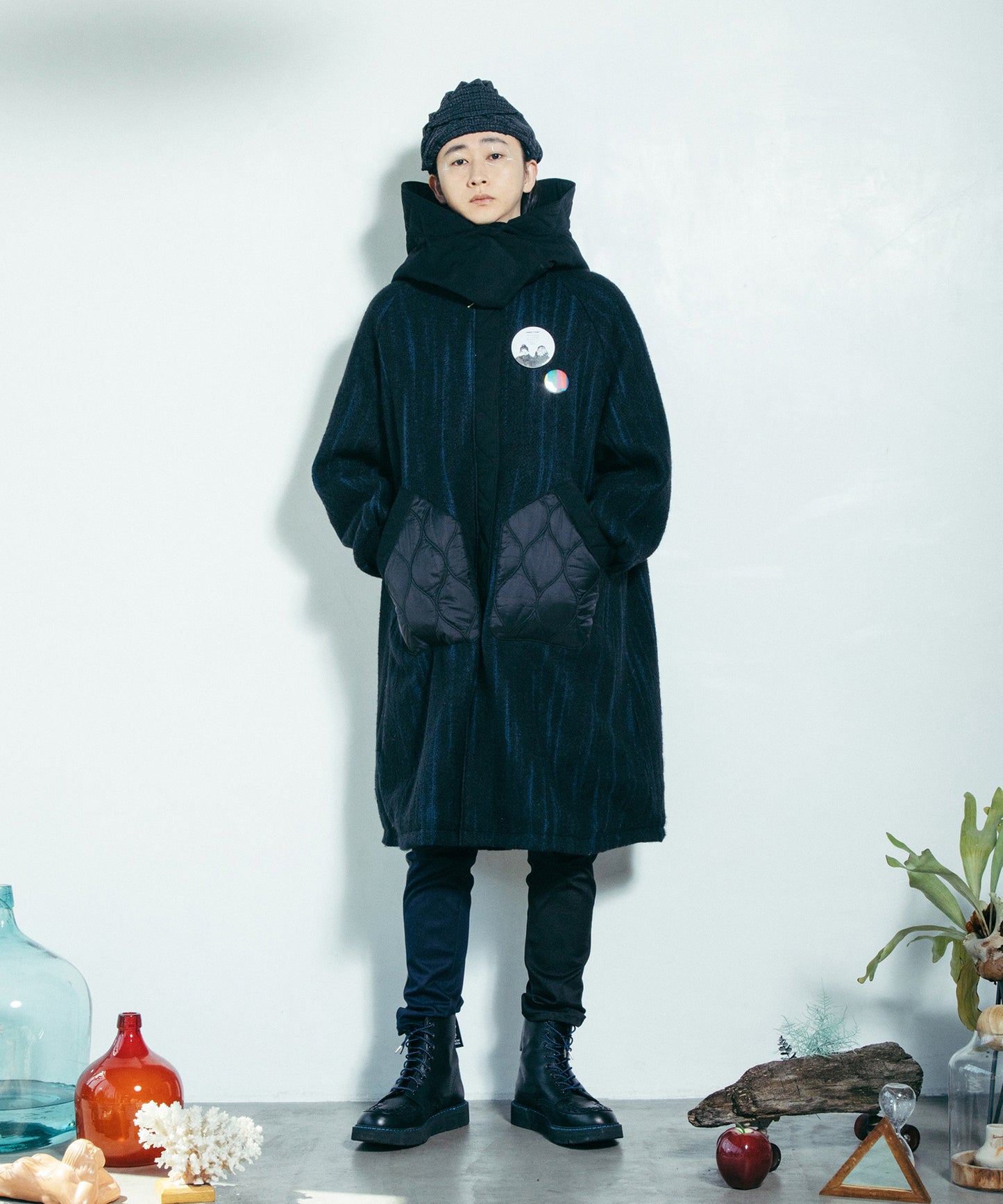 Tribal Mods Coat -KNIT JQ-