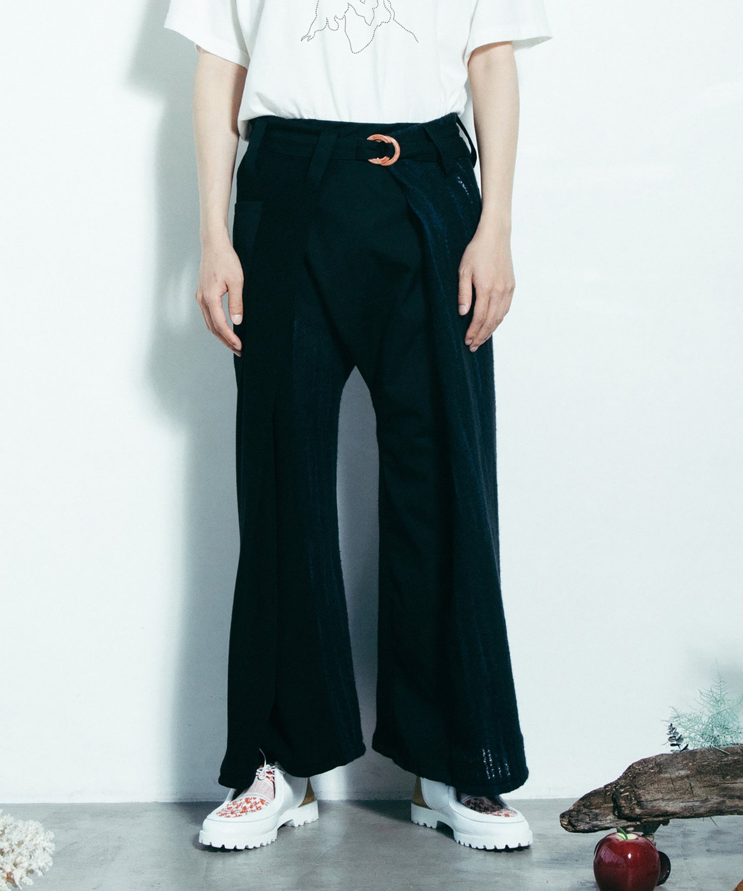 Mixture Tie Pants