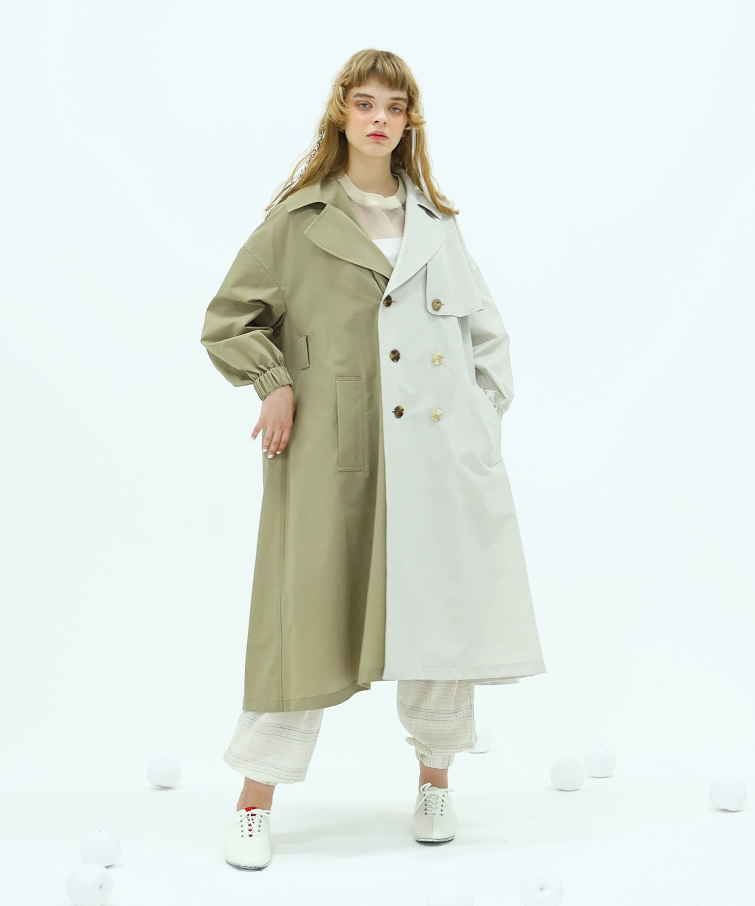 L-R Spring trench coat – ANLIO（アンリオ）