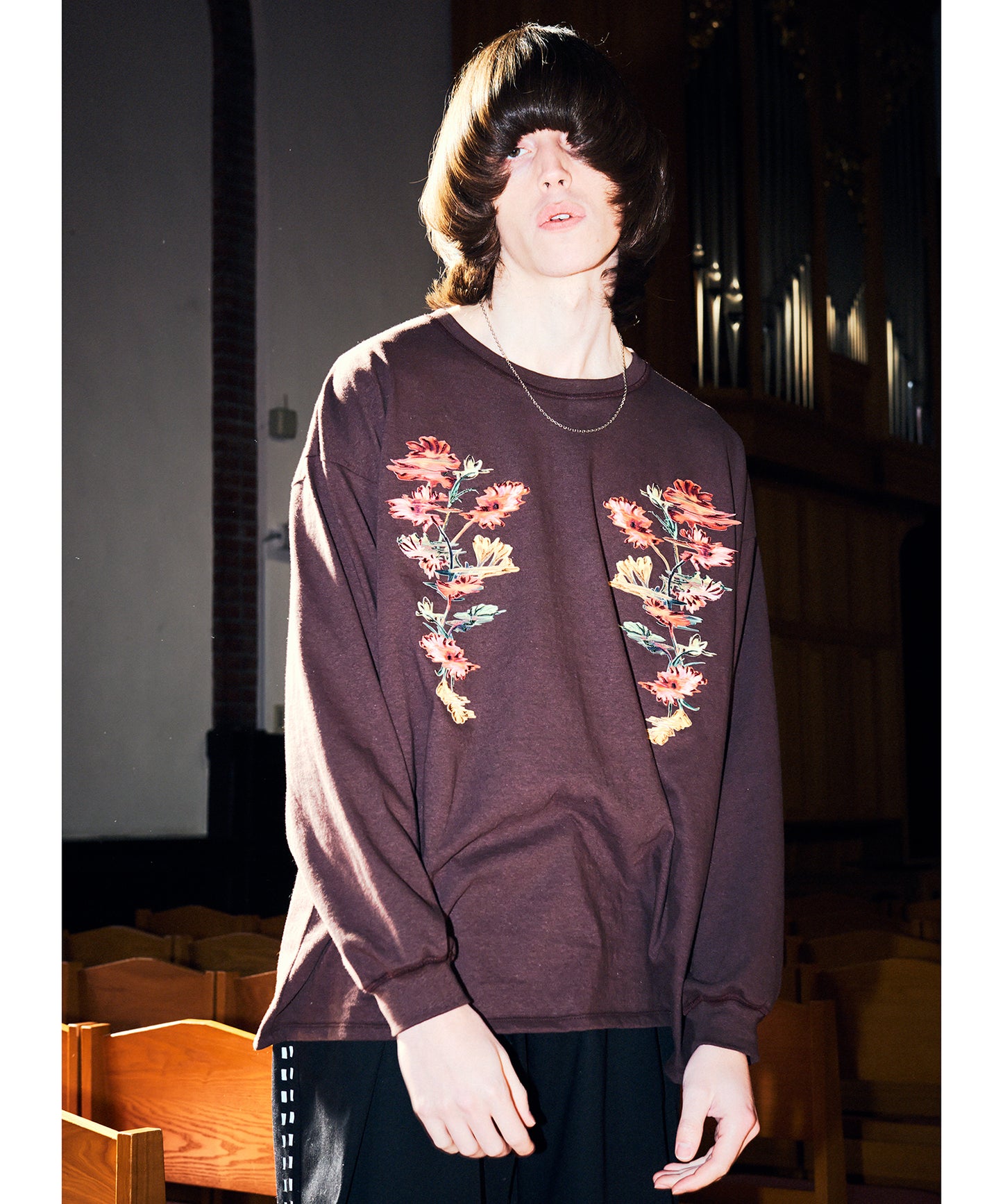 ERROR EMBROIDERY LONG TEE