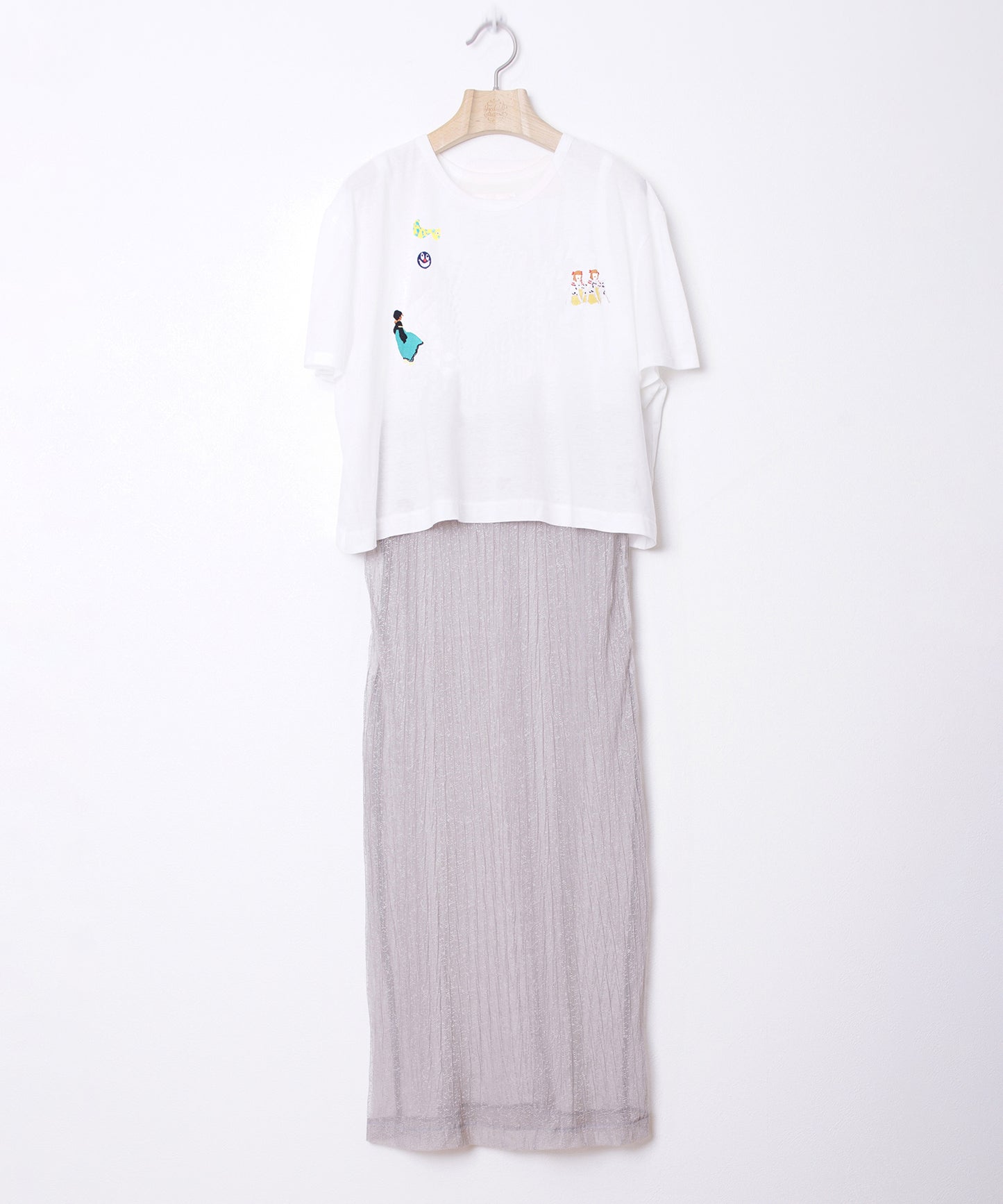 Layerd T One-piece -SOMEWHERE-