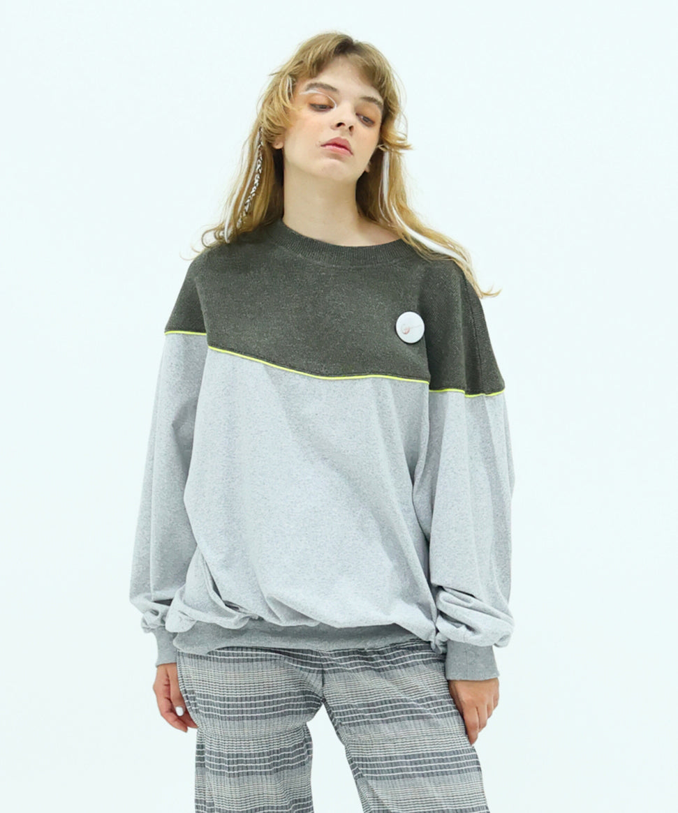 Panelled pullover