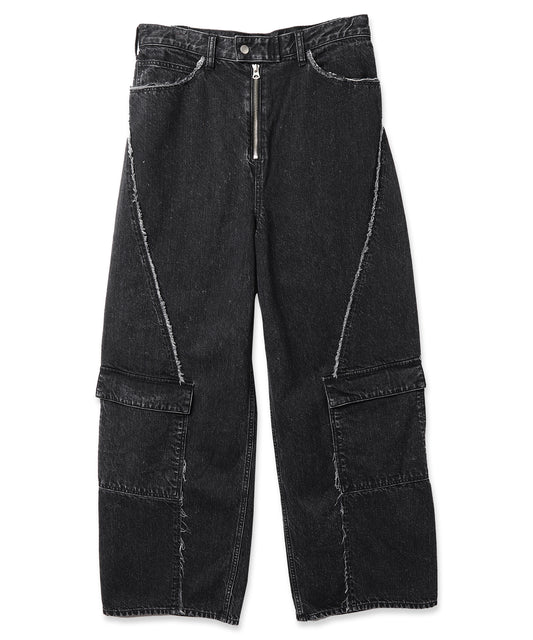 SWITCHING CARGO DENIM PANTS