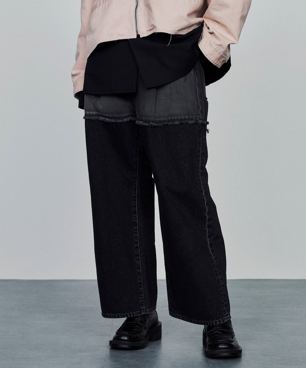 2TONE BAGGY DENIM PANTS – ANLIO（アンリオ）