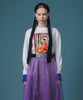 PRINT LONG T-SHIRT（princess knightA） / NON-22A-0825