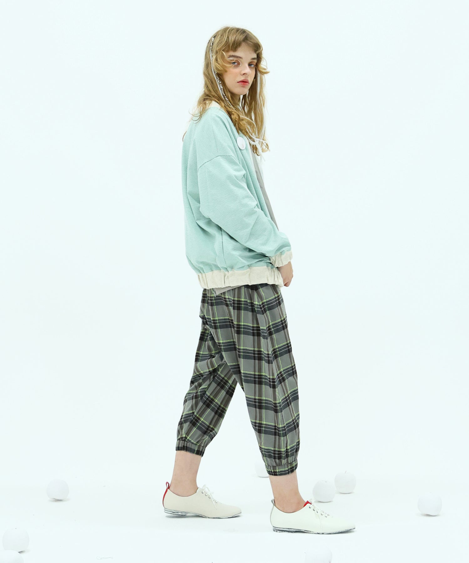 Three-piece right blouson