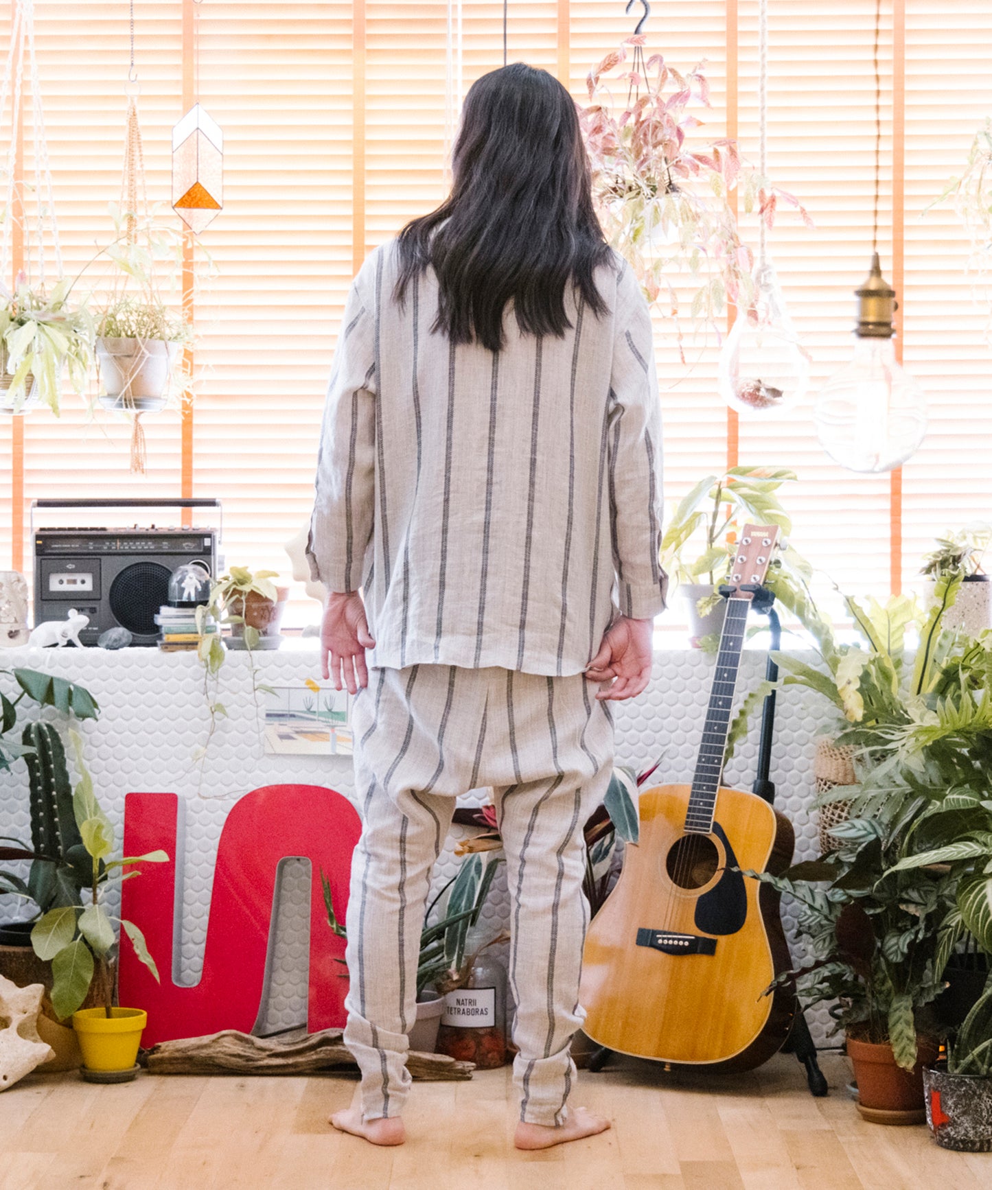 Folklore stripe shirt