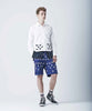 PAISLEY OVERLAP SHORTS
