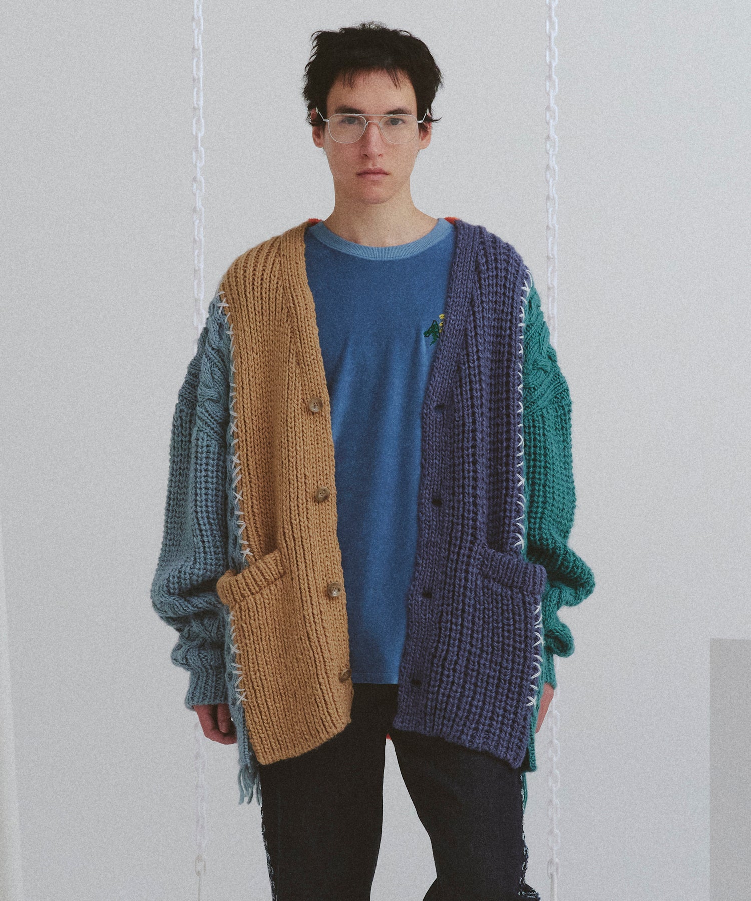 【ADAWAS】knit gawn