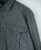 cotton tweed shirt jacket