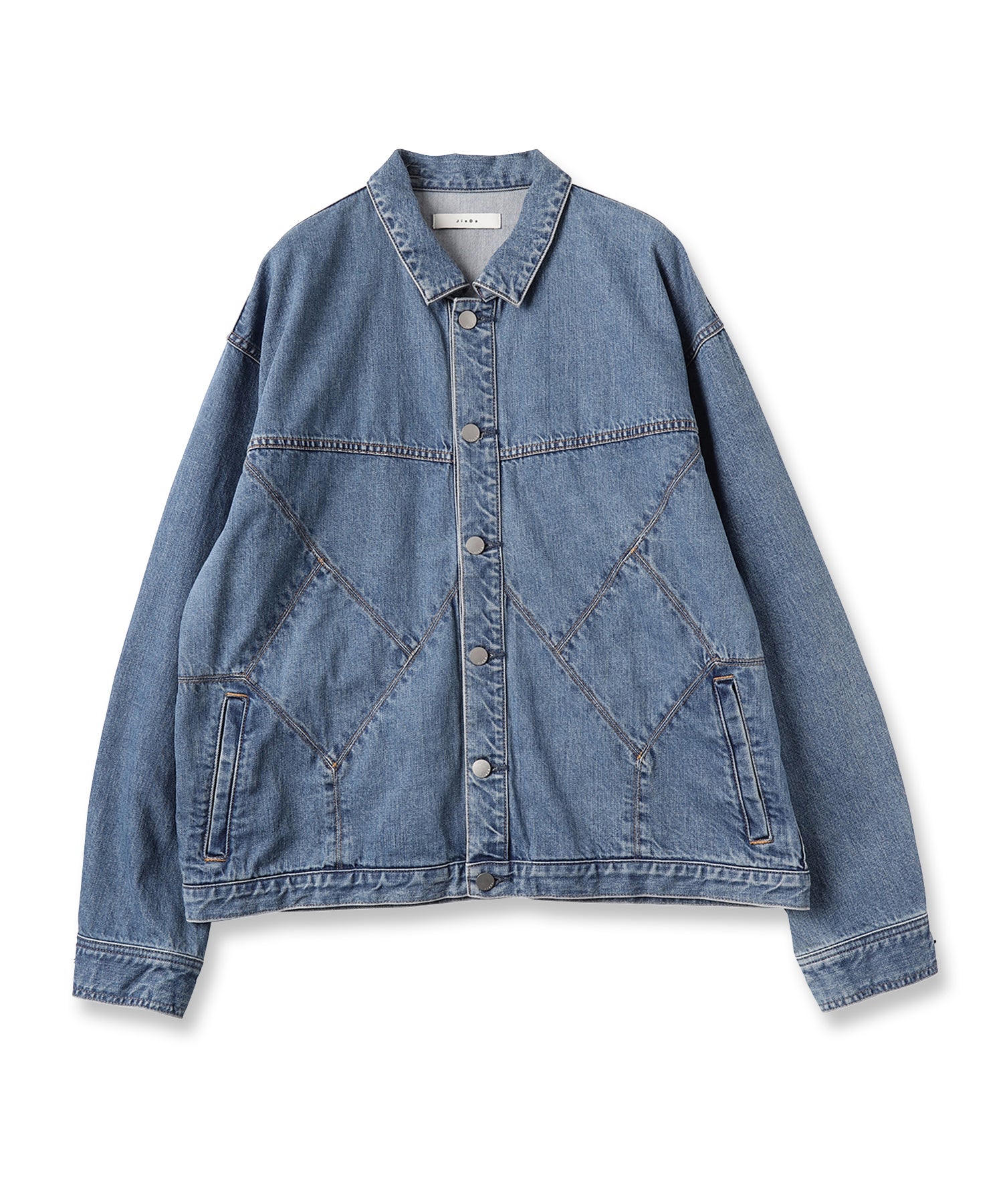 JieDa ジエダ SWITCHING PANEL DENIM JACKET+storksnapshots.com