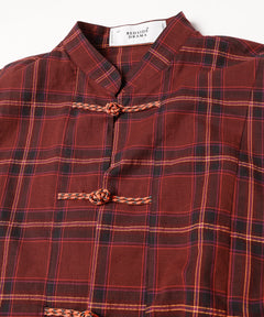 Checked China shirt – ANLIO（アンリオ）