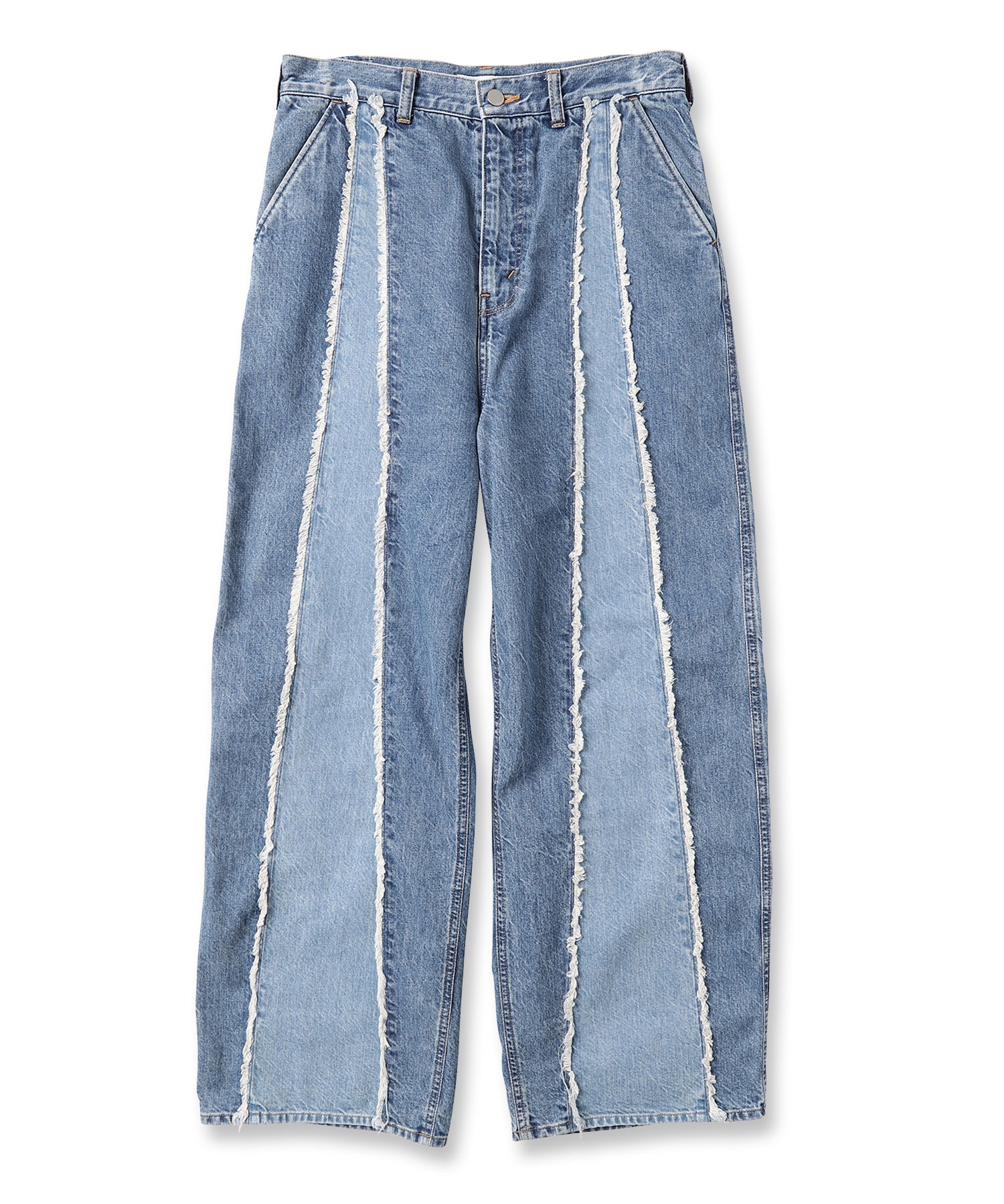 完売モデル】jieda switching over denim pants-