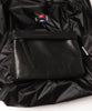 Leather pocket big roll bag