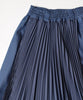 Denim Pleats Skirt