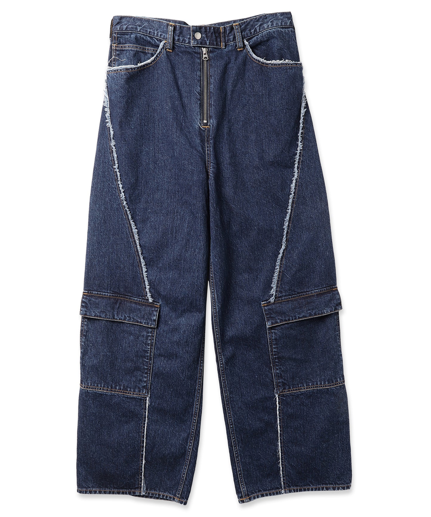 SWITCHING CARGO DENIM PANTS