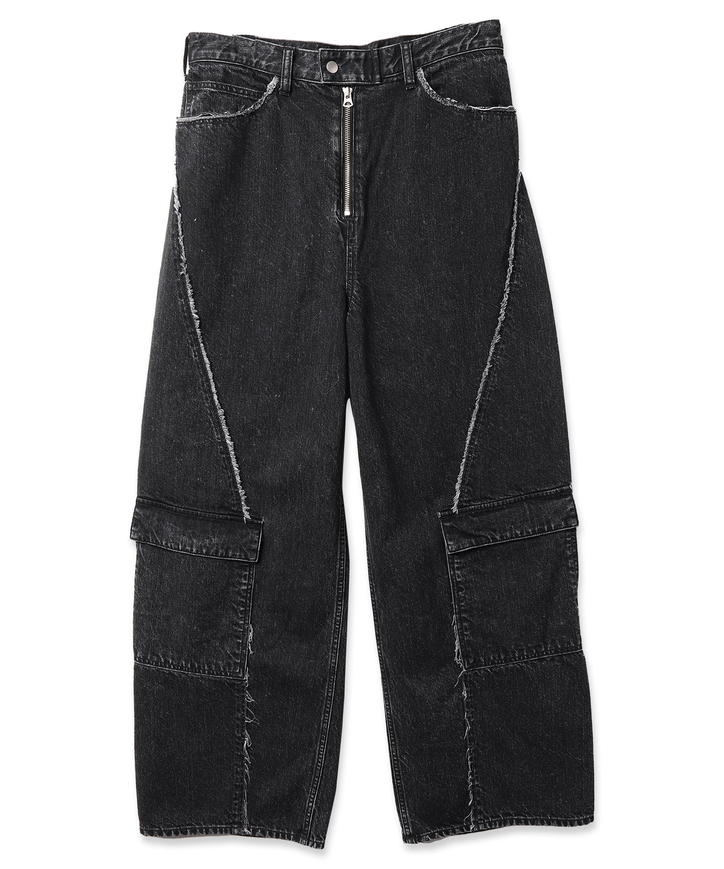 SWITCHING CARGO DENIM PANTS