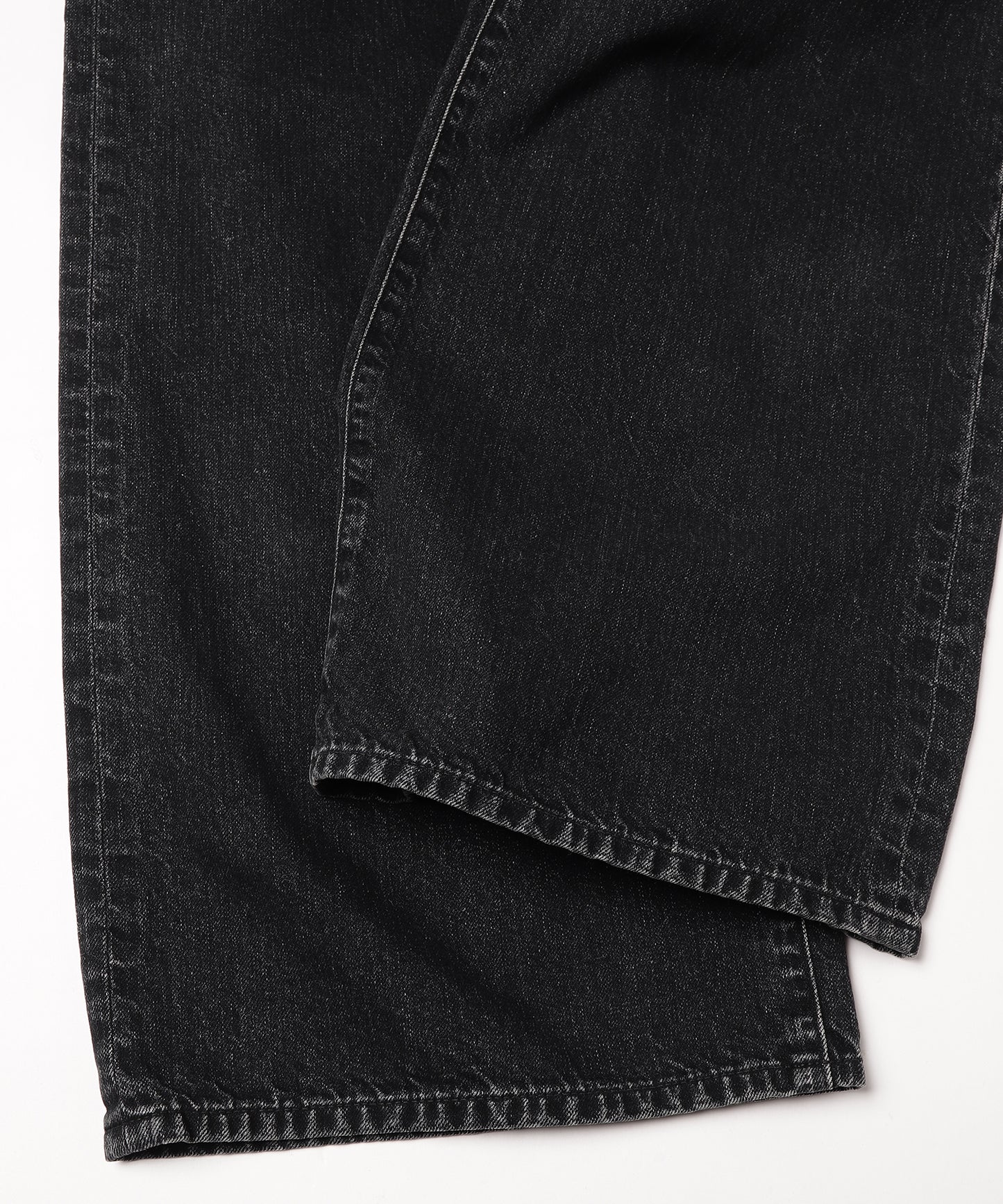 2TONE BAGGY DENIM PANTS