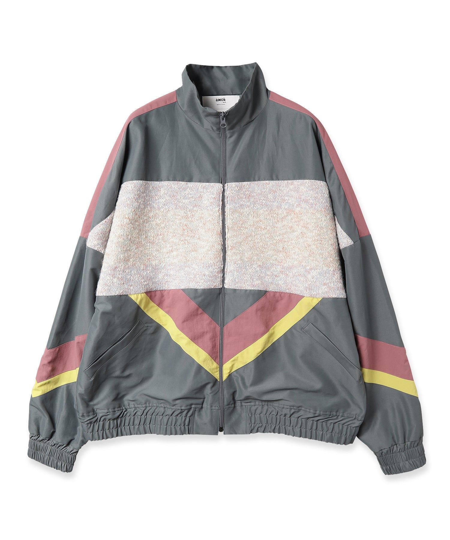 NYLON KNIT TRACK JACKET 【納期 2023年2月下旬】 – ANLIO（アンリオ）