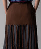 LAYERD FRINGE SKIRT