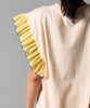 PLEATS FRILL NO-SLEEVE C/S
