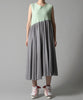 GATHER BORDER ONE-PIECE