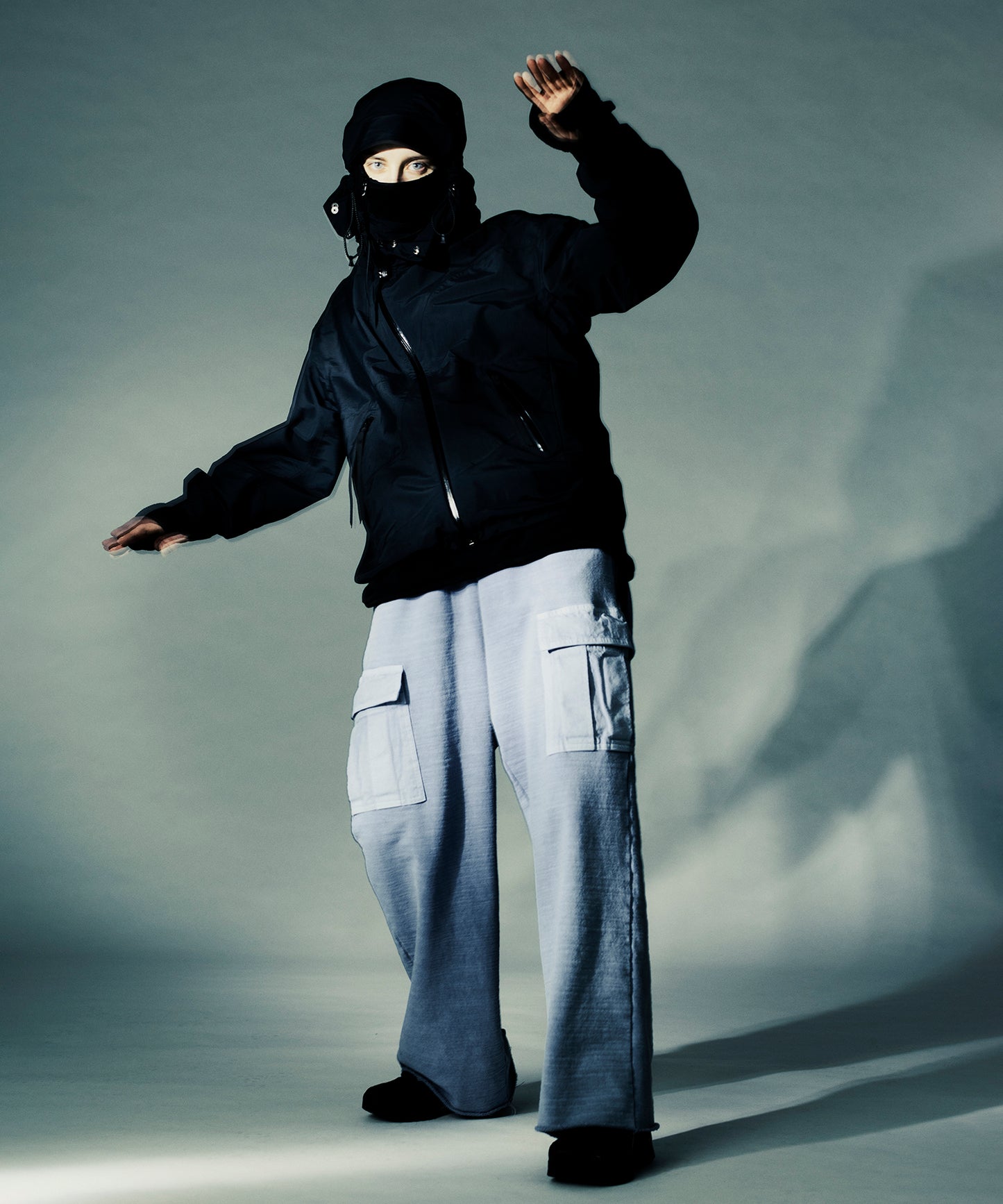 FLEECE BALACLAVA HOODIE