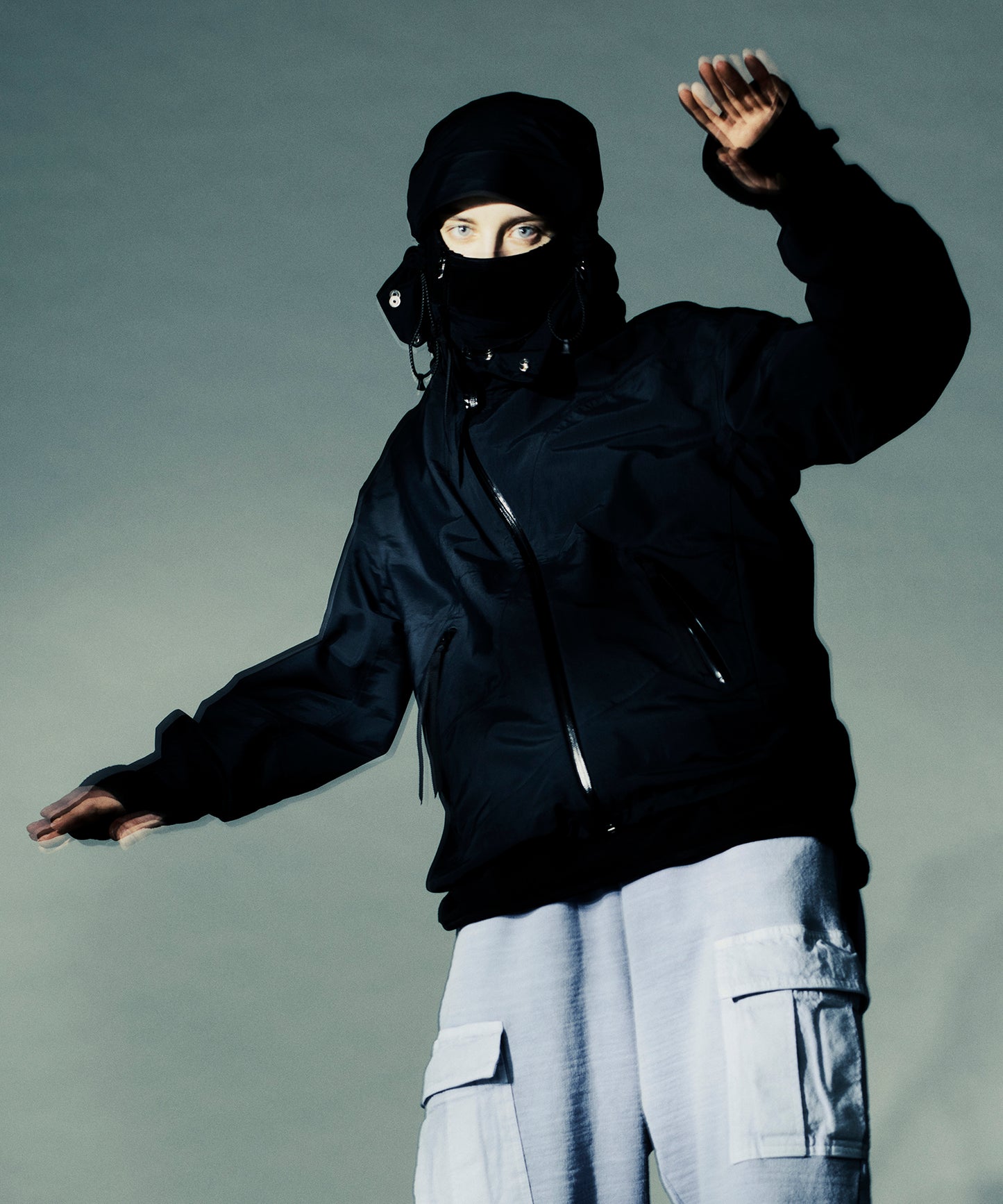 FLEECE BALACLAVA HOODIE