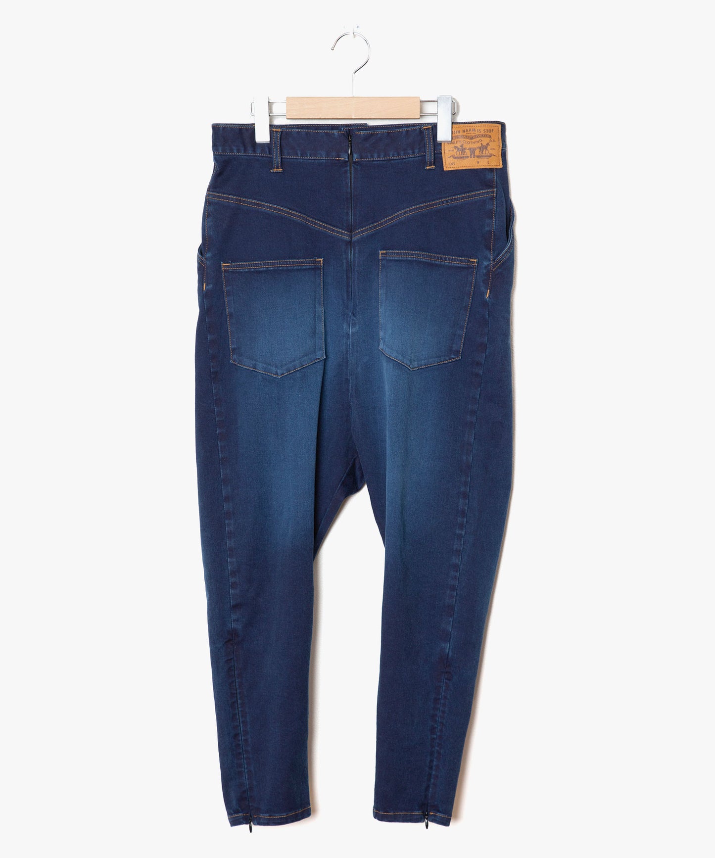 Half Turn Skinny Pants BL