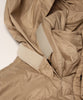 Camel Down Ultra Light Hoodie Coat