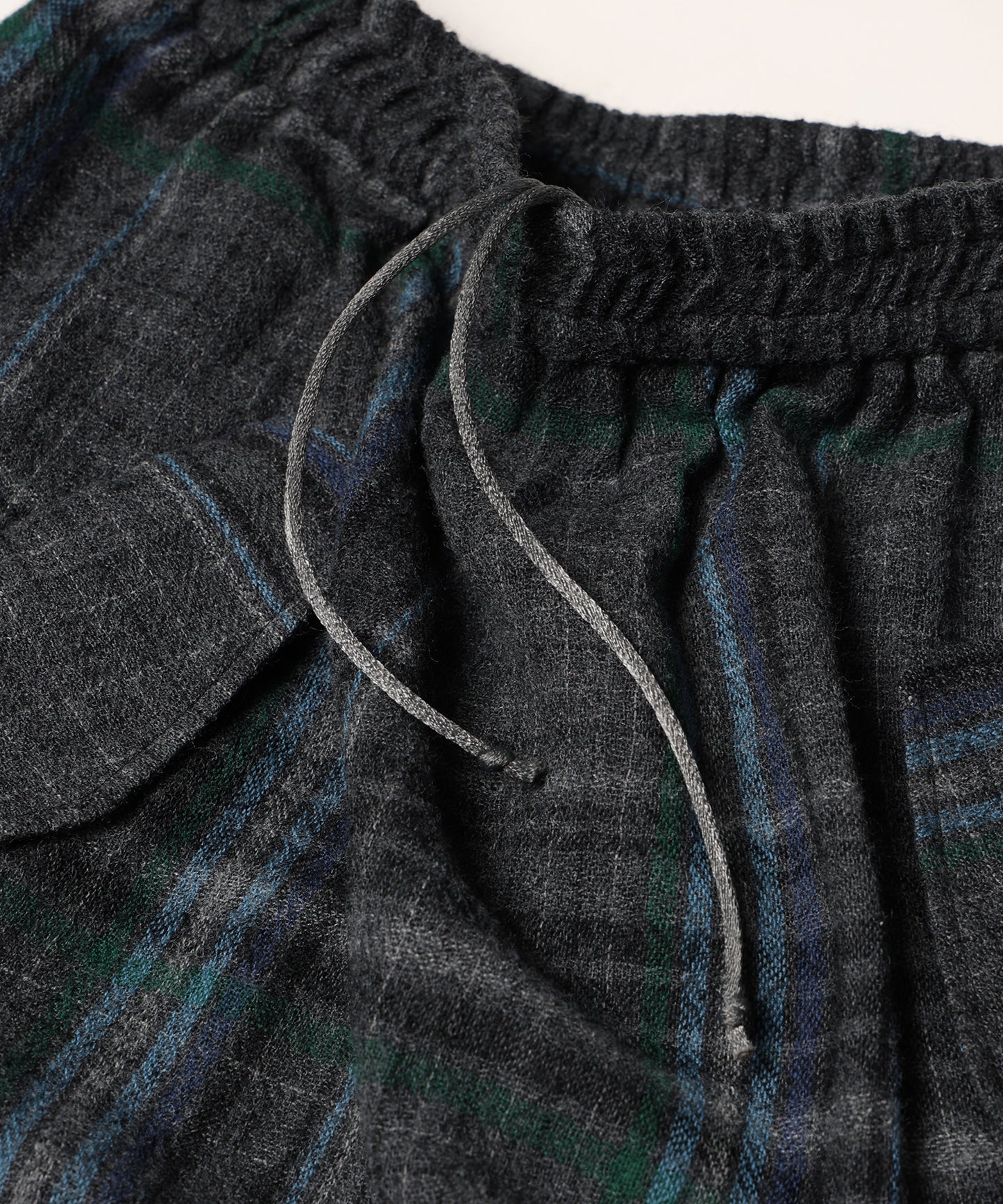 Checked Wool Layer Skirts