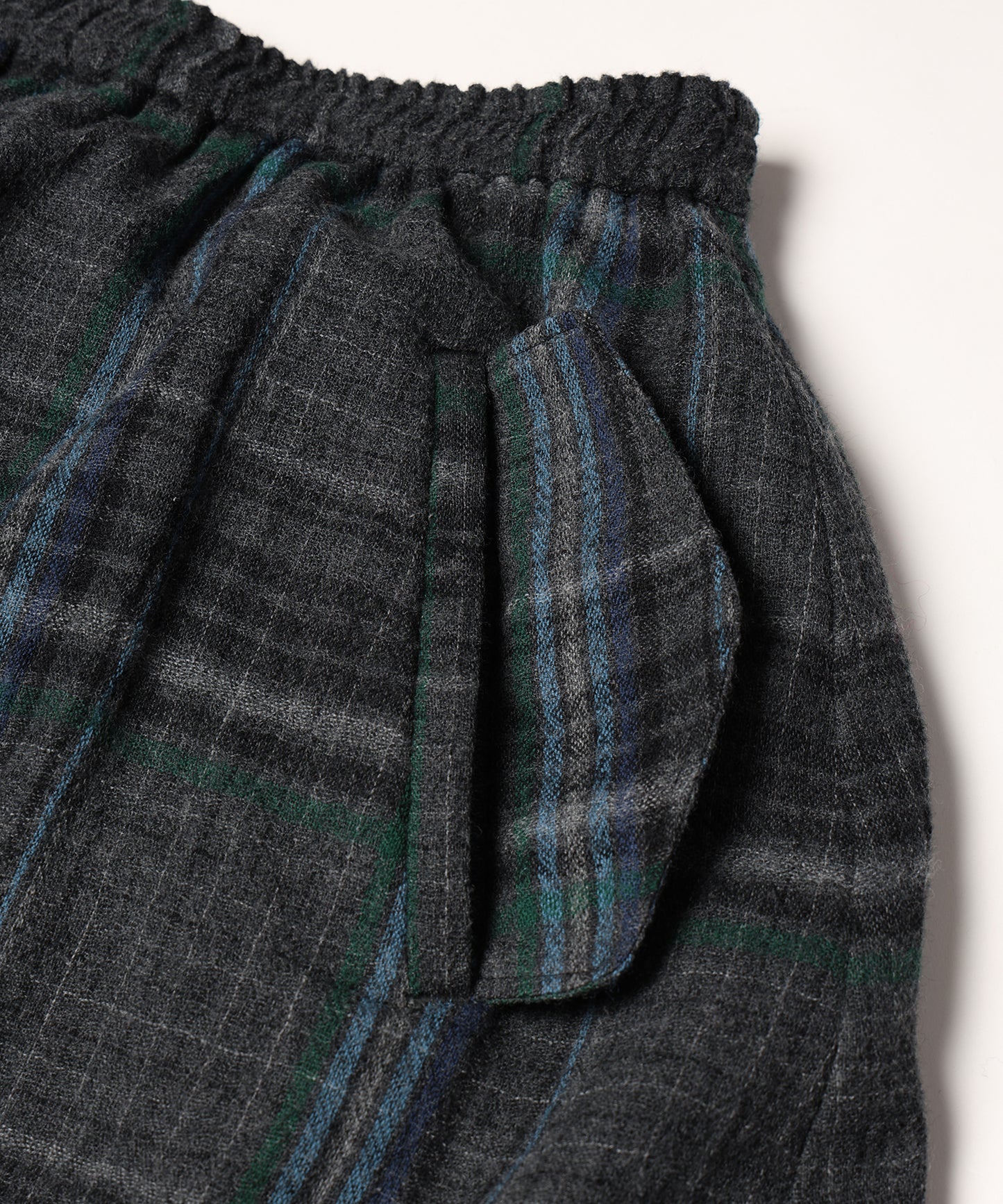 Checked Wool Layer Skirts